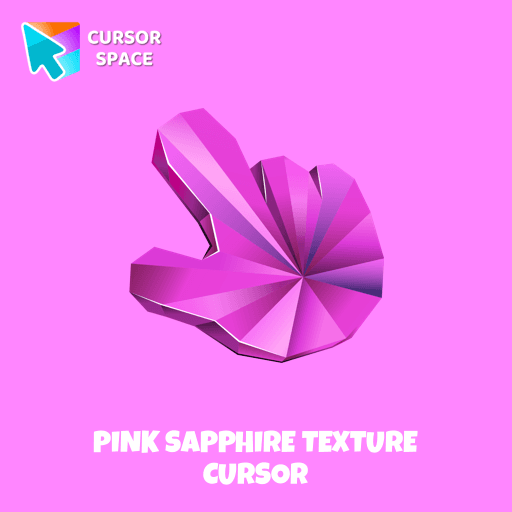 Pink Sapphire Texture cursor pointer cursor